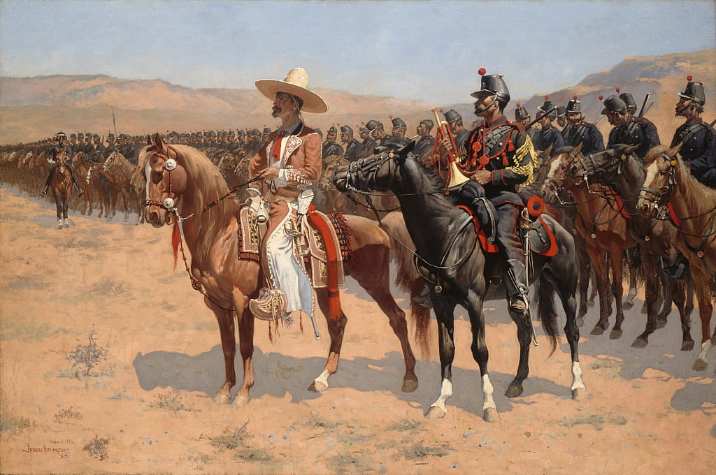 Mexikanische Kavallerie